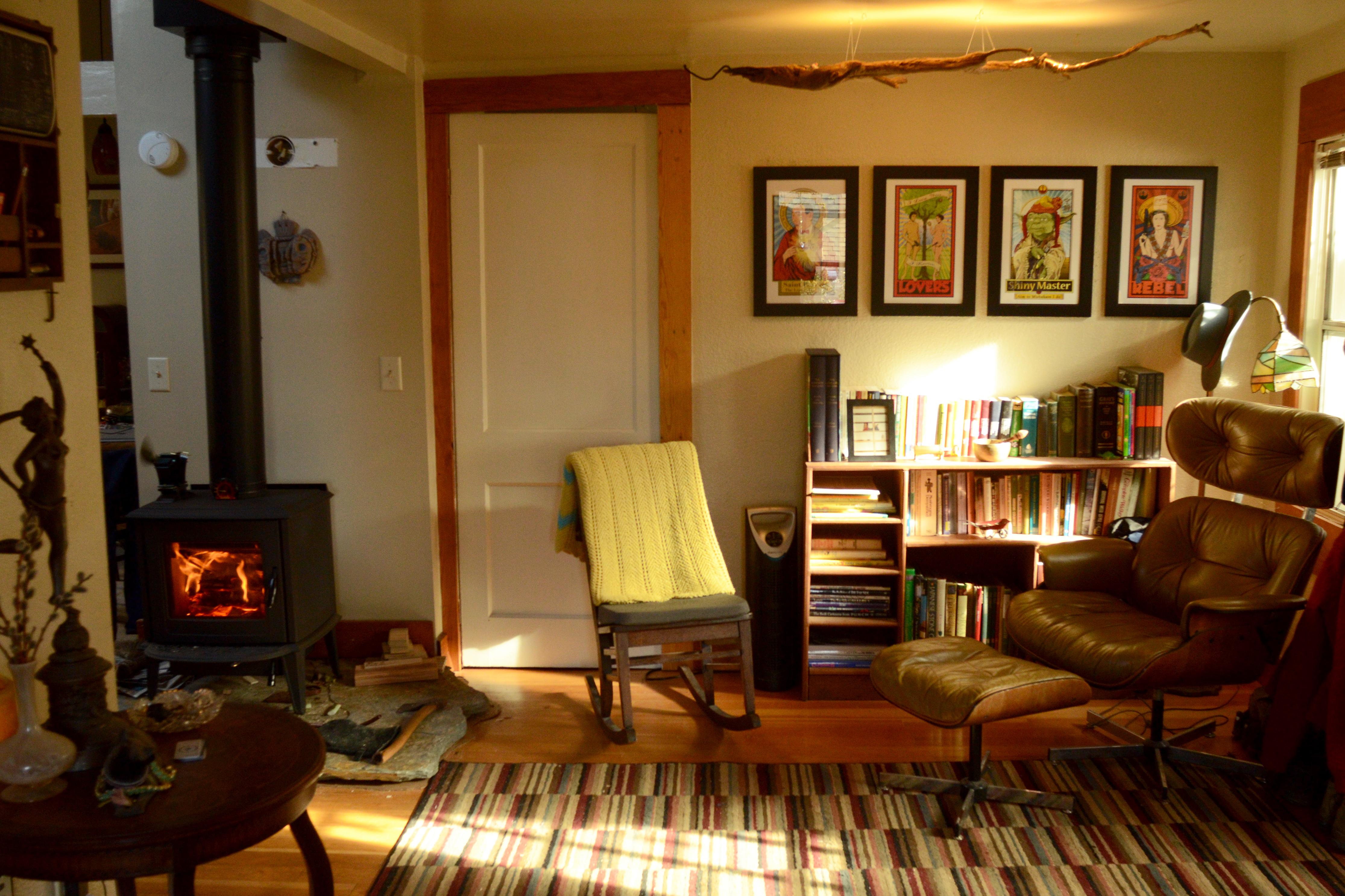 Cozy sunlit corner in our living room. | Scrolller - Sunlit High Corner Furniture Idea