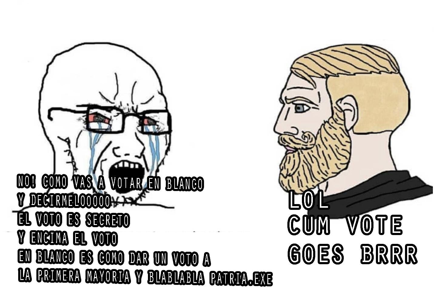 CUMON LET'S VOTE | Scrolller