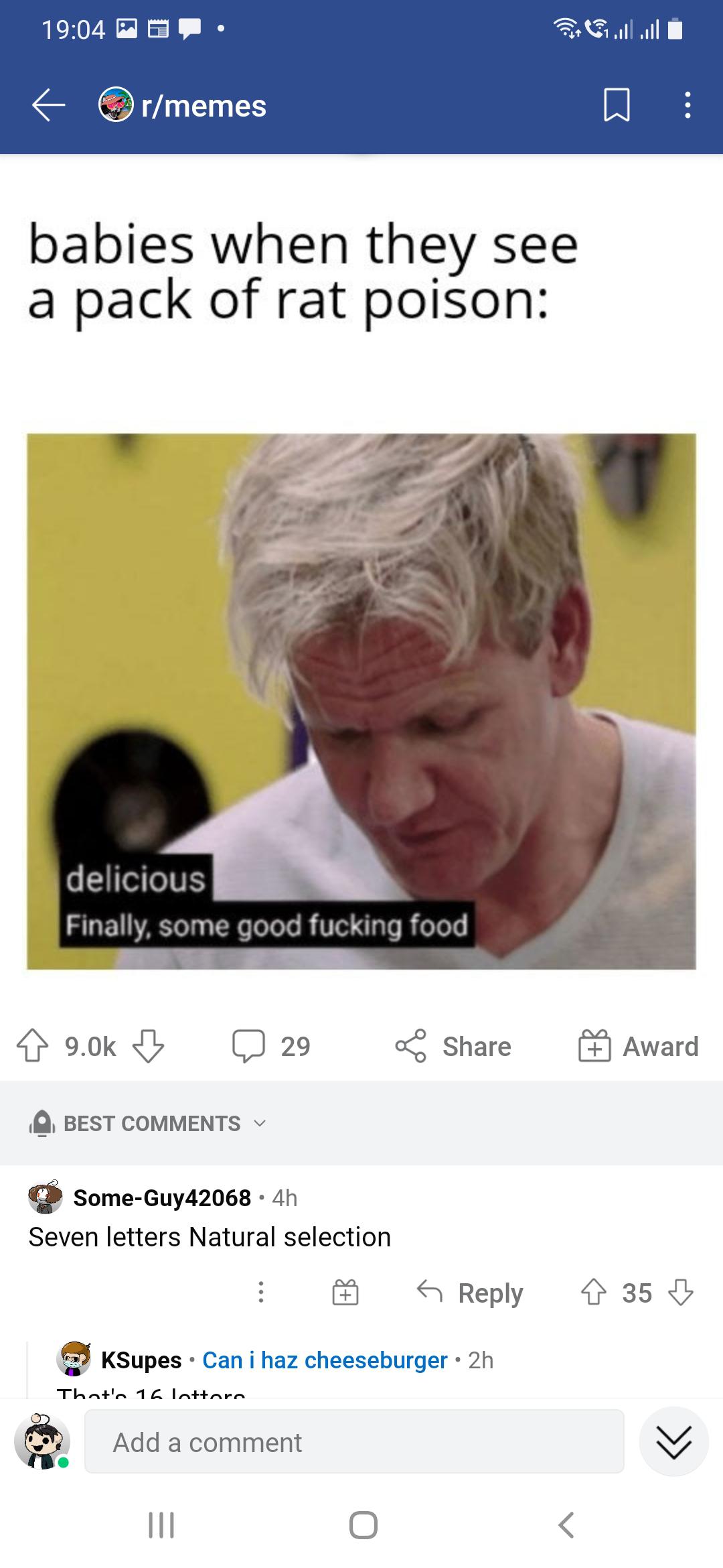 Cursed Natural Selection Scrolller