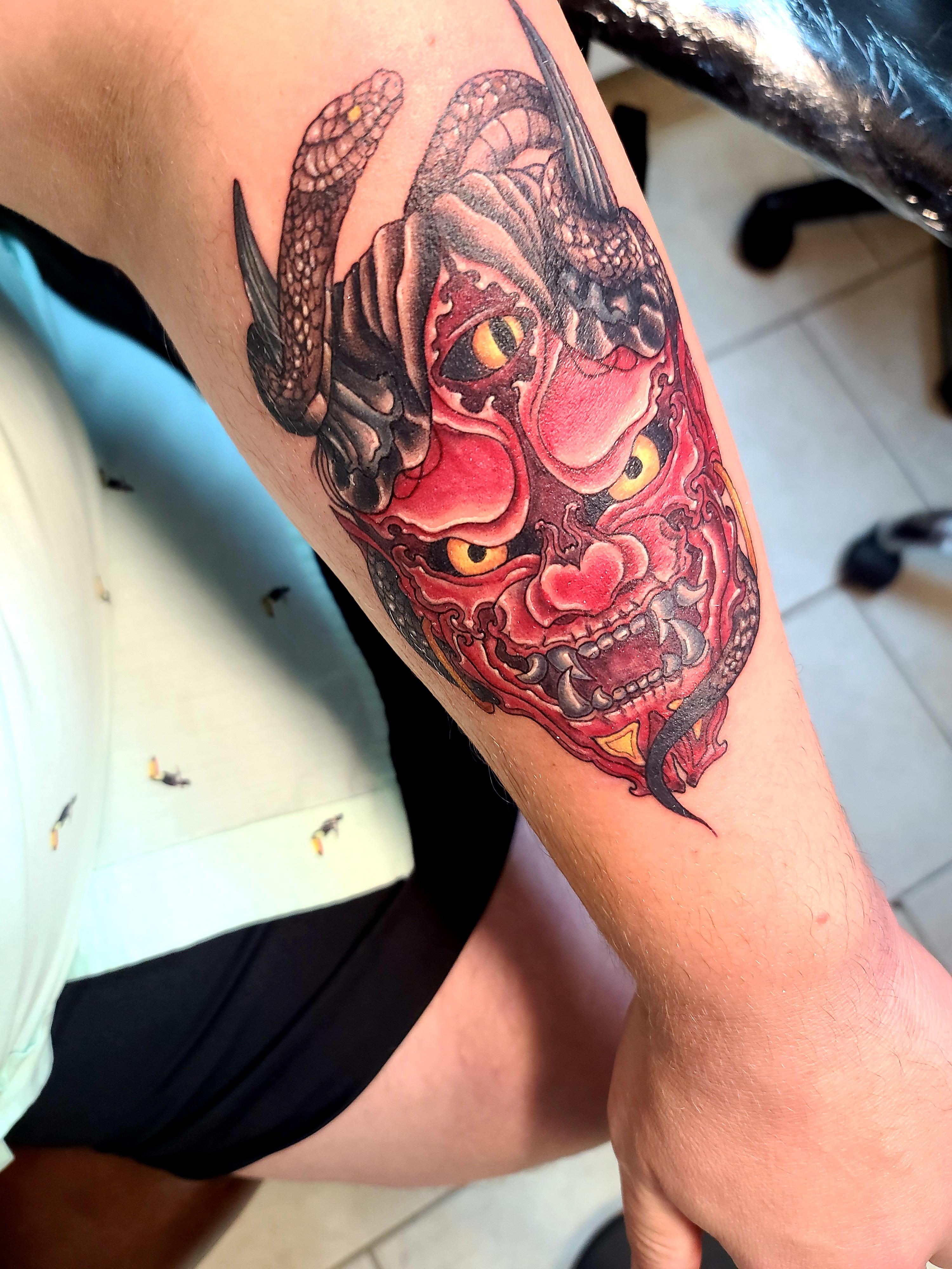 Custom Oni Done at Elite Ink Dothan, AL Scrolller