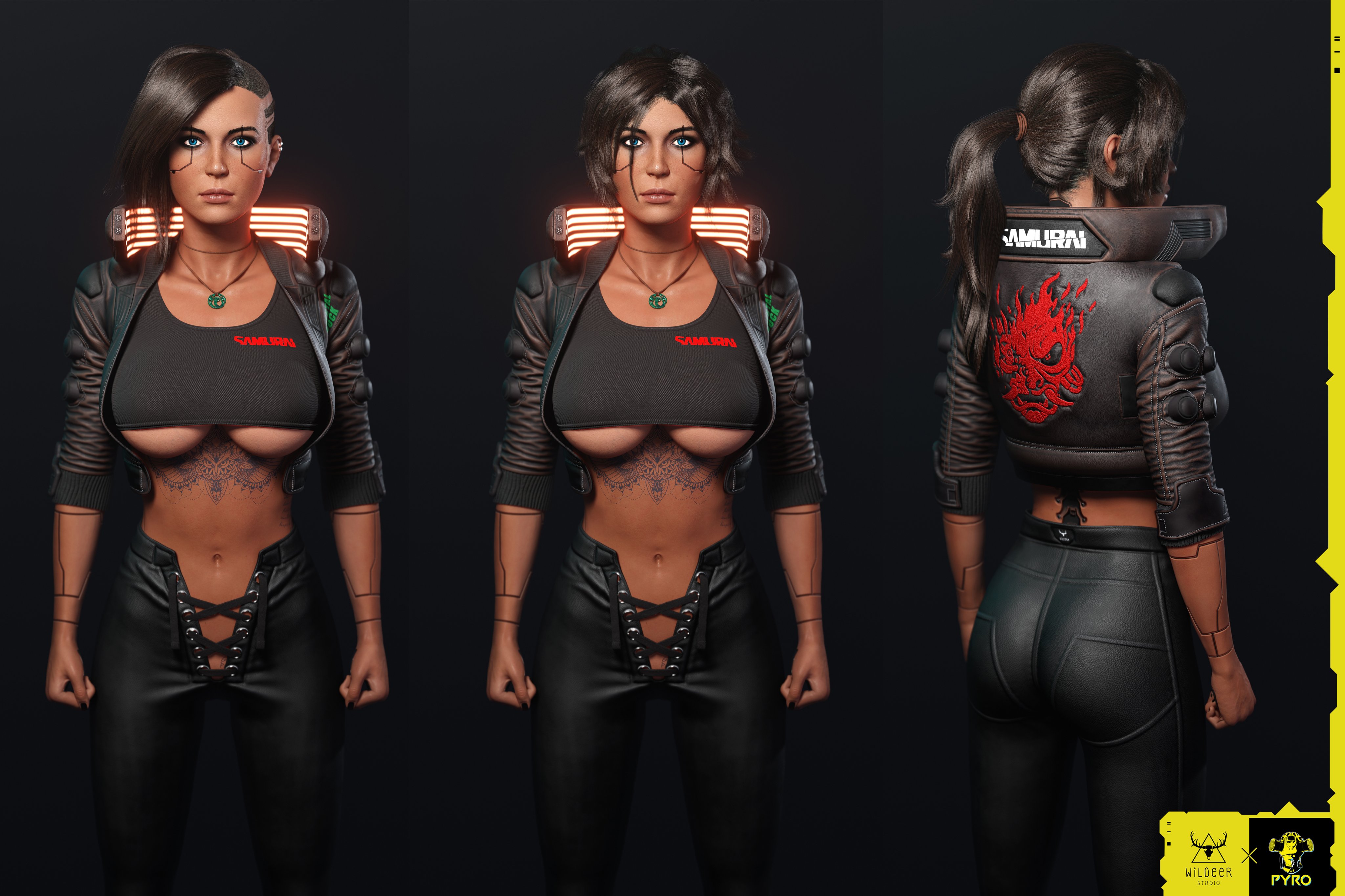 Lara croft cyberpunk (120) фото