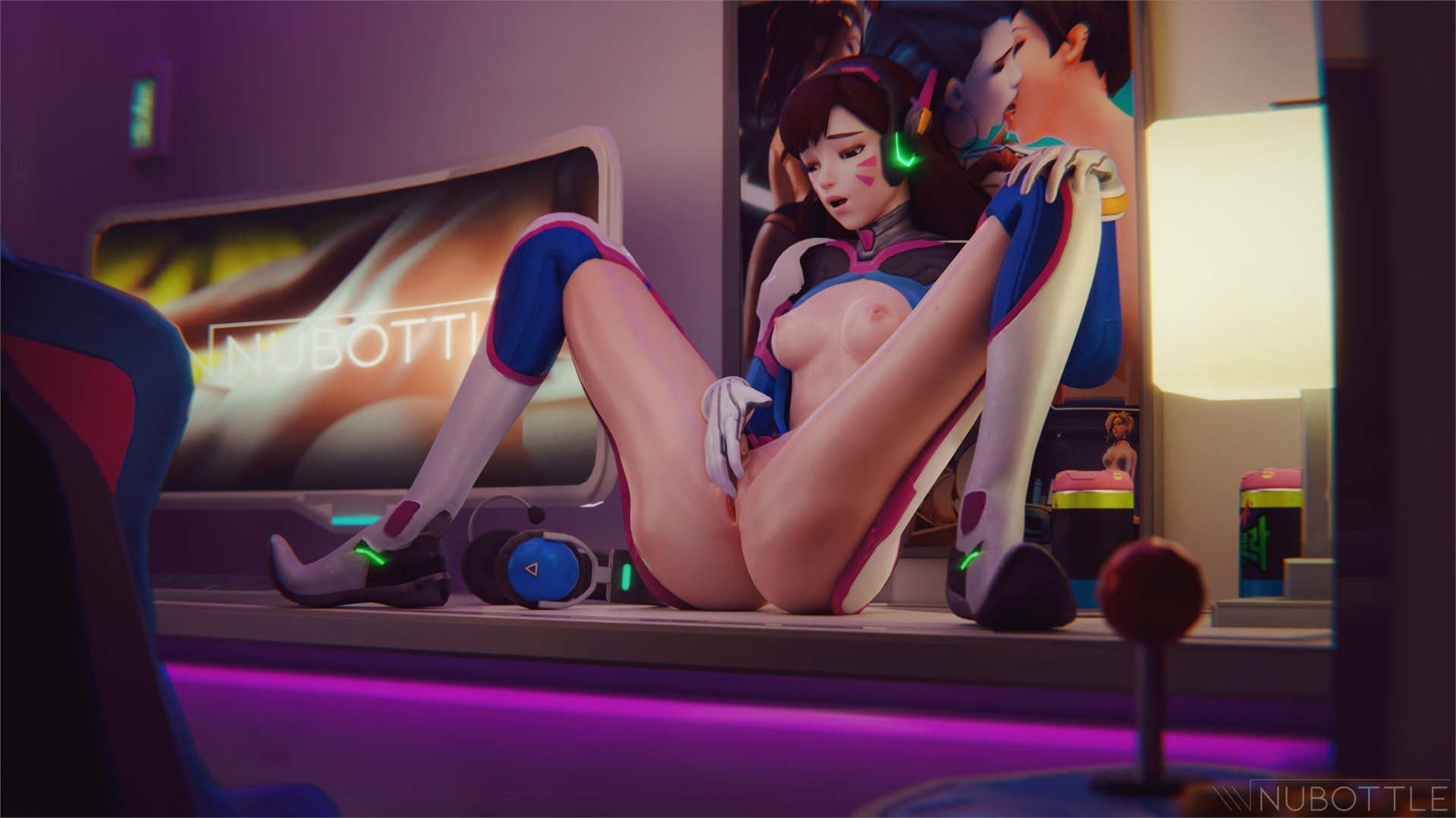 Overwatch Dva Naked