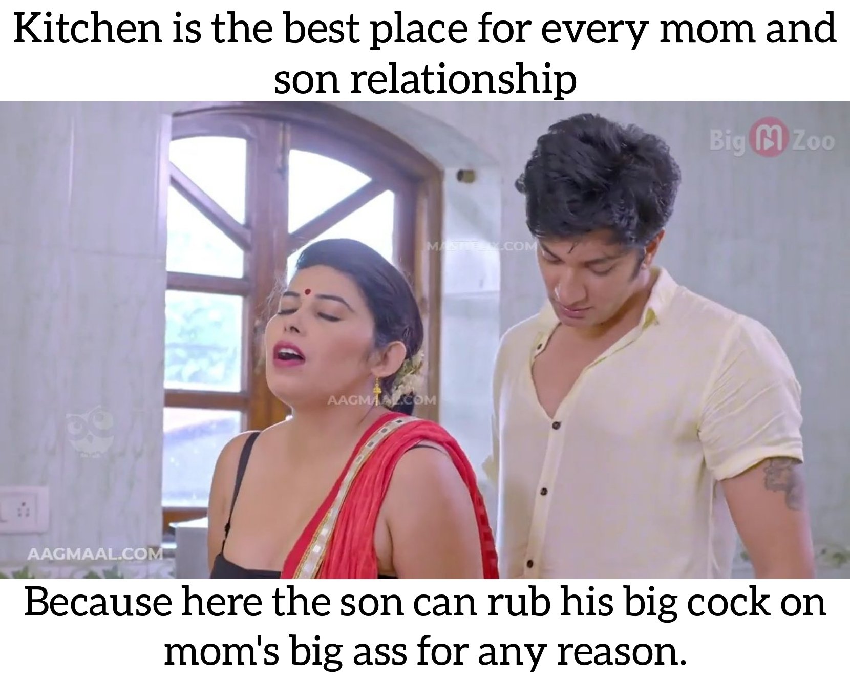 Dad Thinks Im helping Mom in the Kitchen...Which I am by Satisfying Her