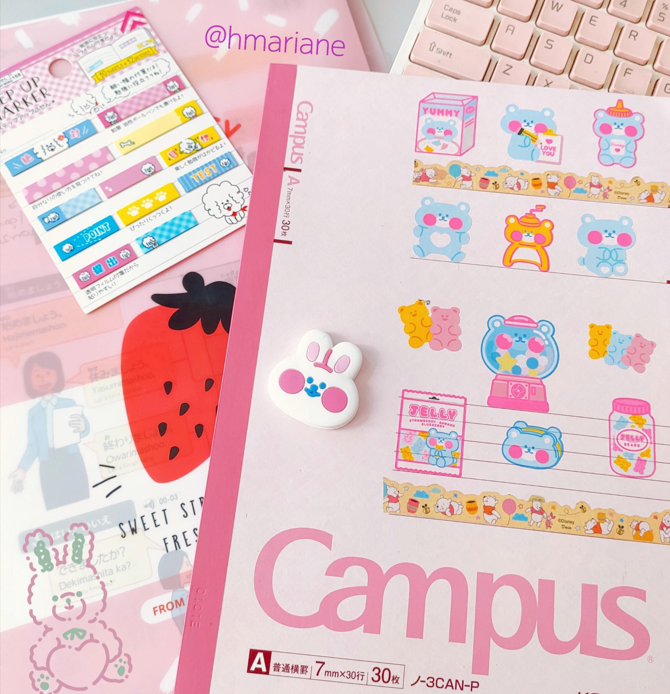 Daiso stickers on notebook ️ ️ ️ Scrolller