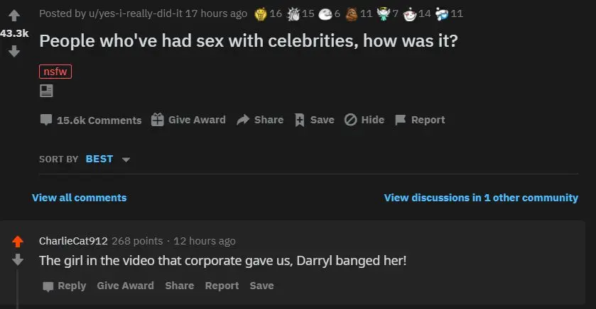 Daryl banged her!