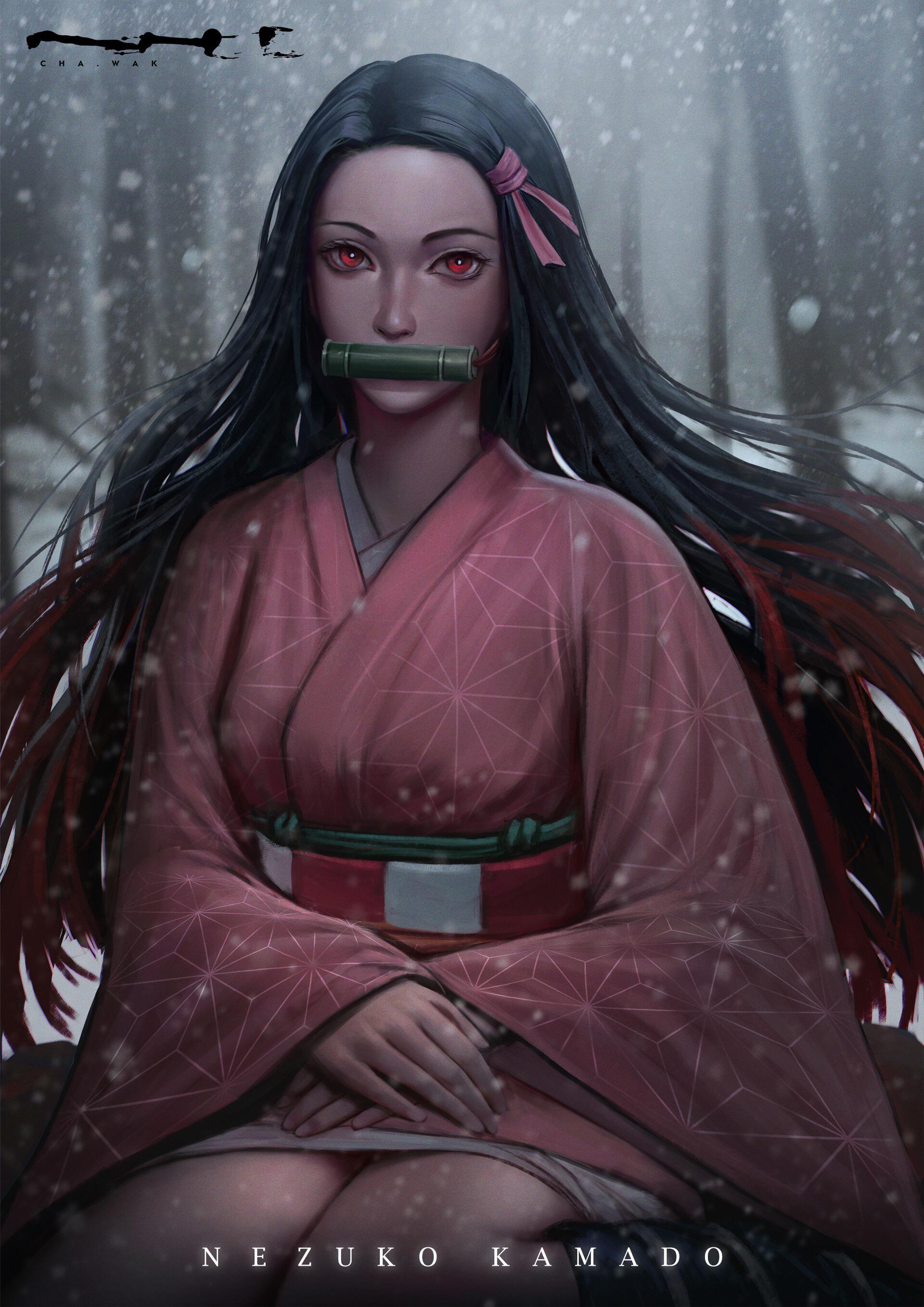 Demon Slayer Nezuko Kamado by CHA.WAK Scrolller