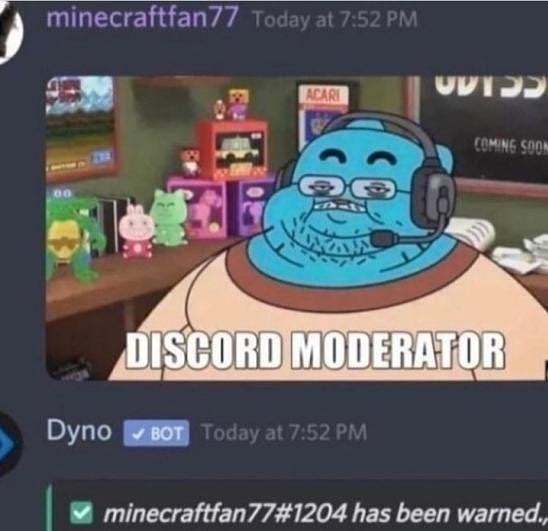 Discord Moderator Scrolller