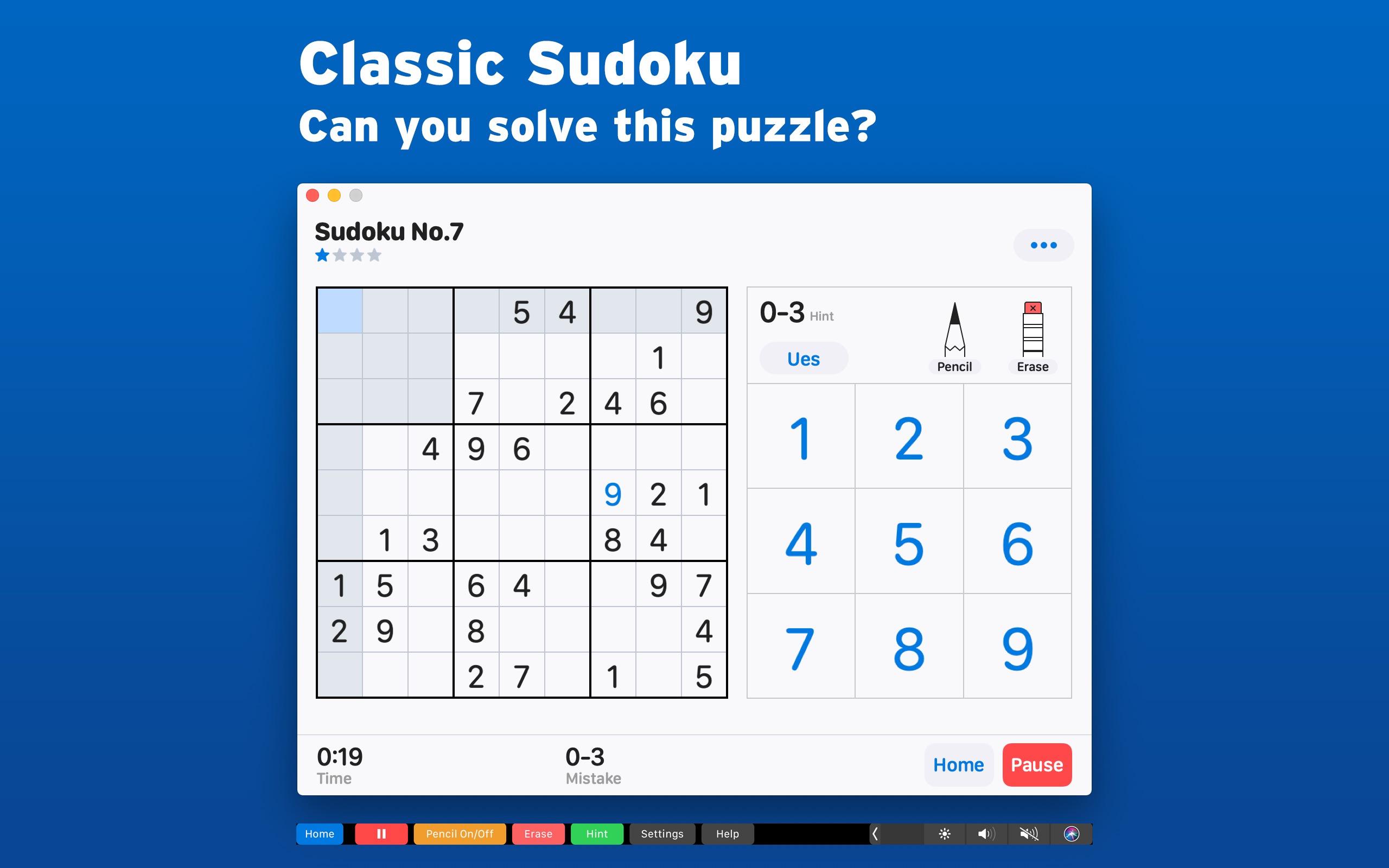 free sudoku download for mac os x