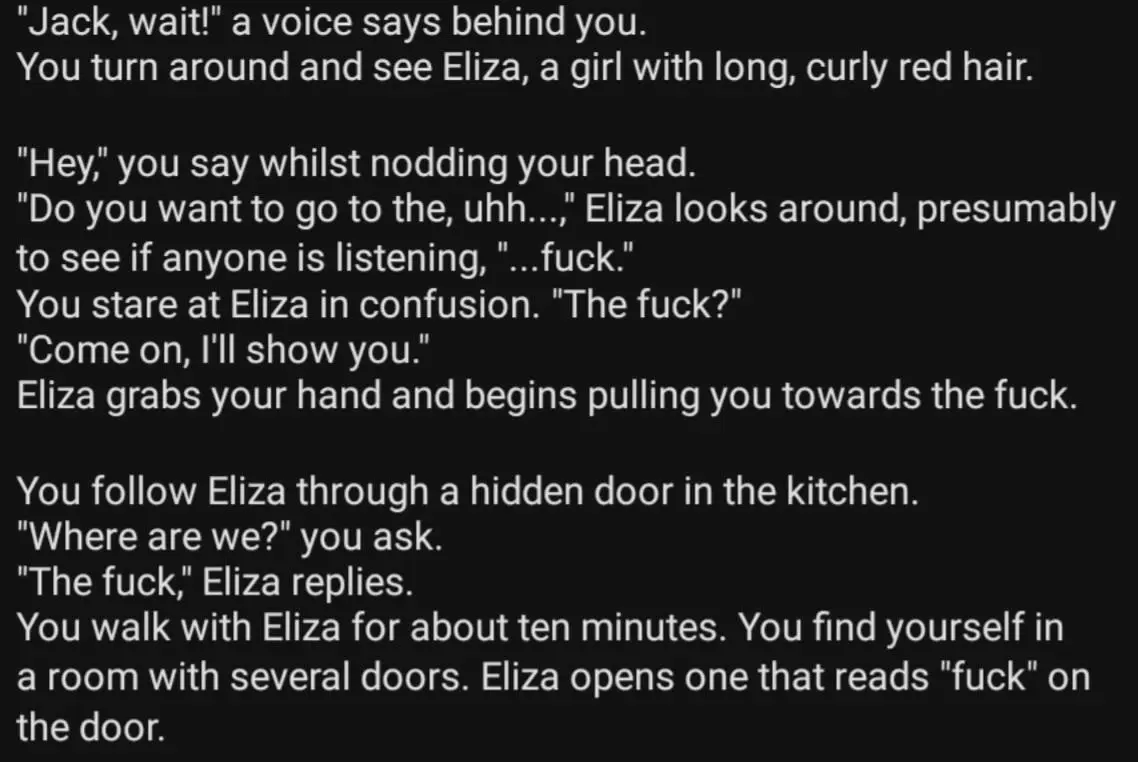 Do you too go to... ”The fuck” ?