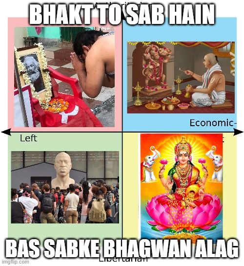 Don't worship false Gods, bhaiyo Scrolller