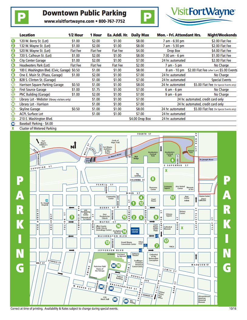 Fort Wayne Parking: Your Ultimate Guide To Navigating The City’s Streets