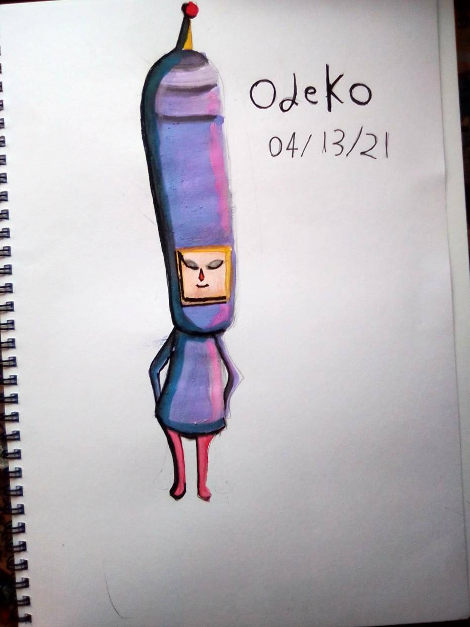 Drawing every Cousin, Day 1, Odeko. | Scrolller