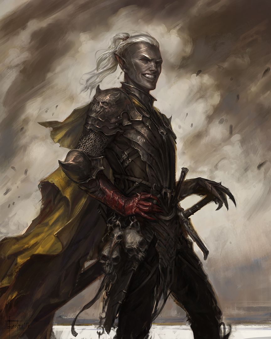 Drow From Forgotten Realms By Felipe Escobar, Aka Fesbra | Scrolller