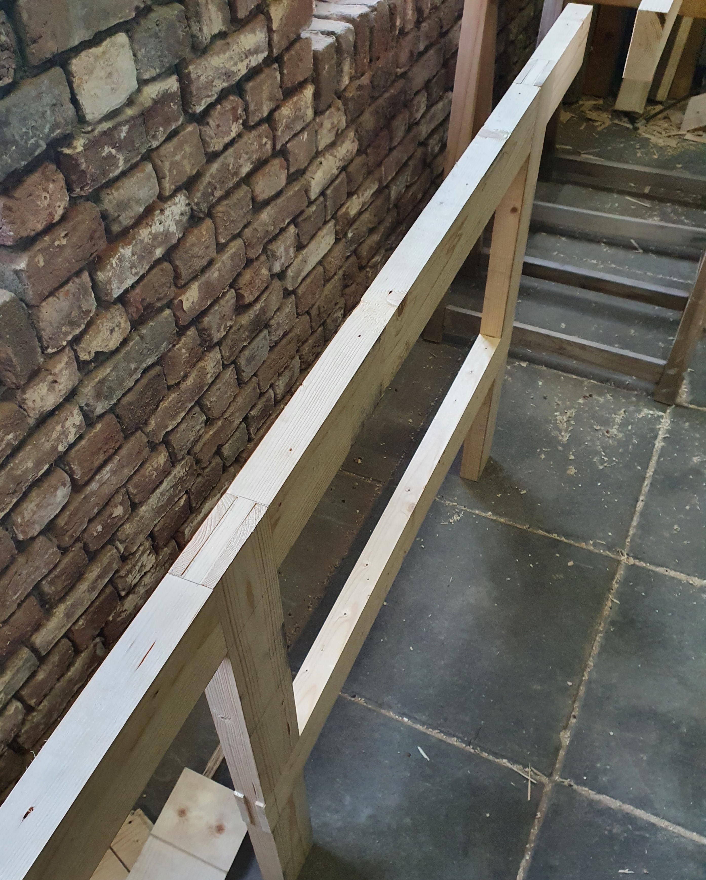 Dry fitting my first bridle joints. So satisfying to ensemble. Scrolller