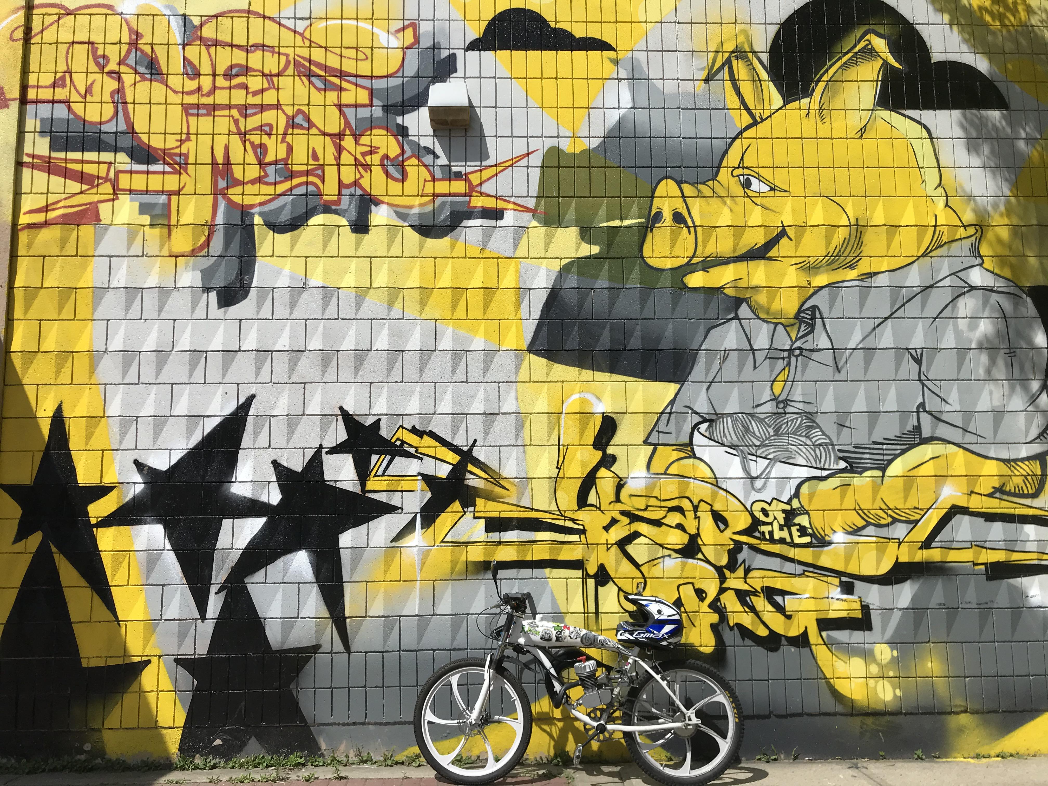 Edmonton street art Scrolller