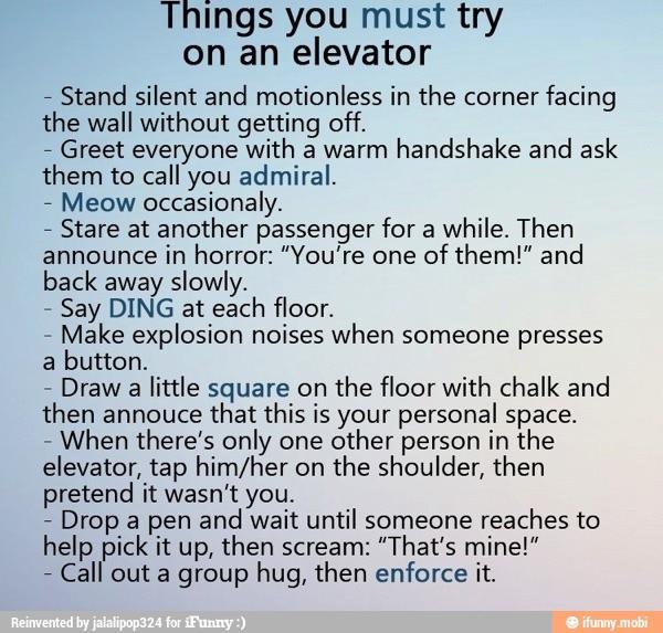 Elevator Rule Scrolller