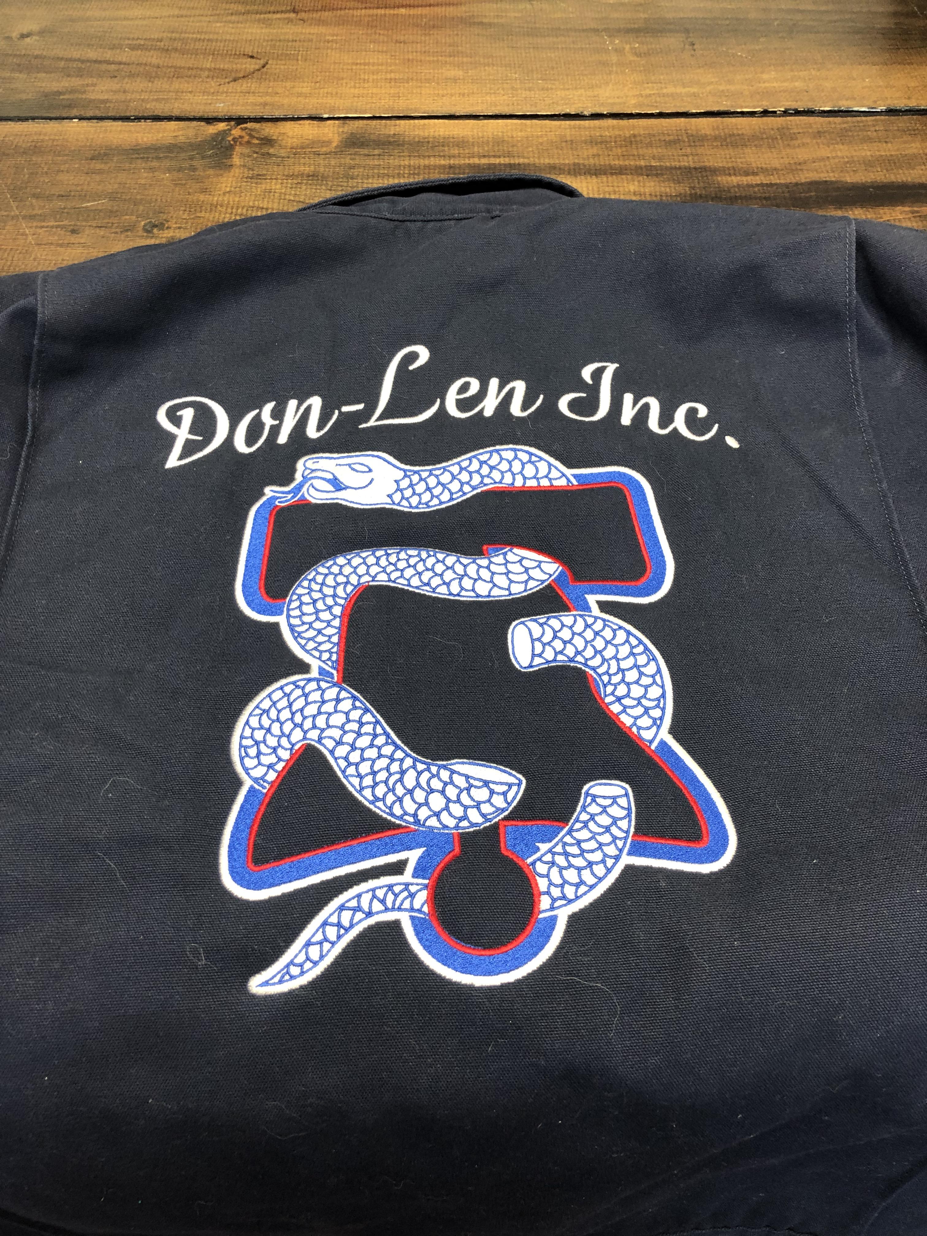 Embroidered full back dickies jacket Scrolller