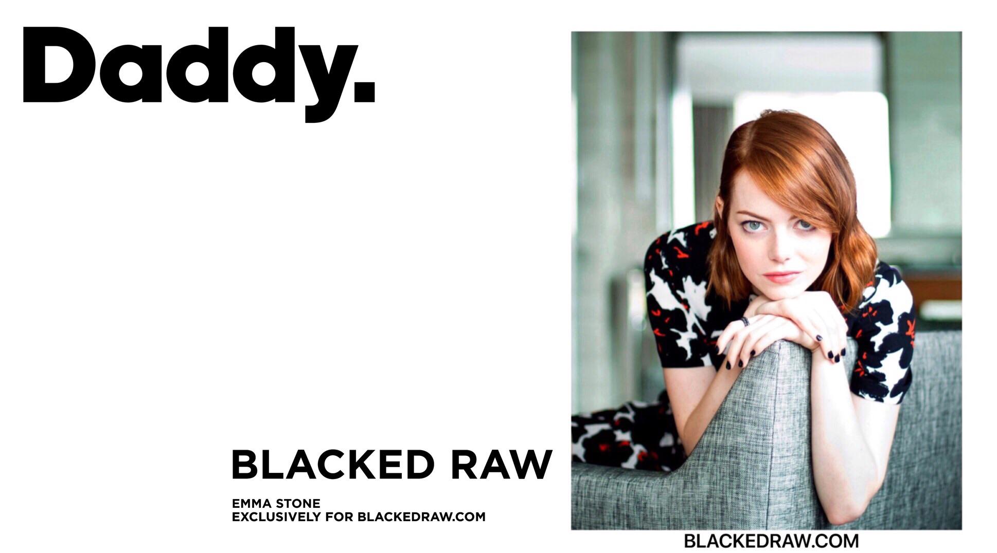 Emma Stone For Blacked Raw Scrolller 4983