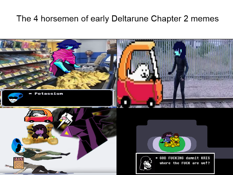 Every current Deltarune meme recently | Scrolller
