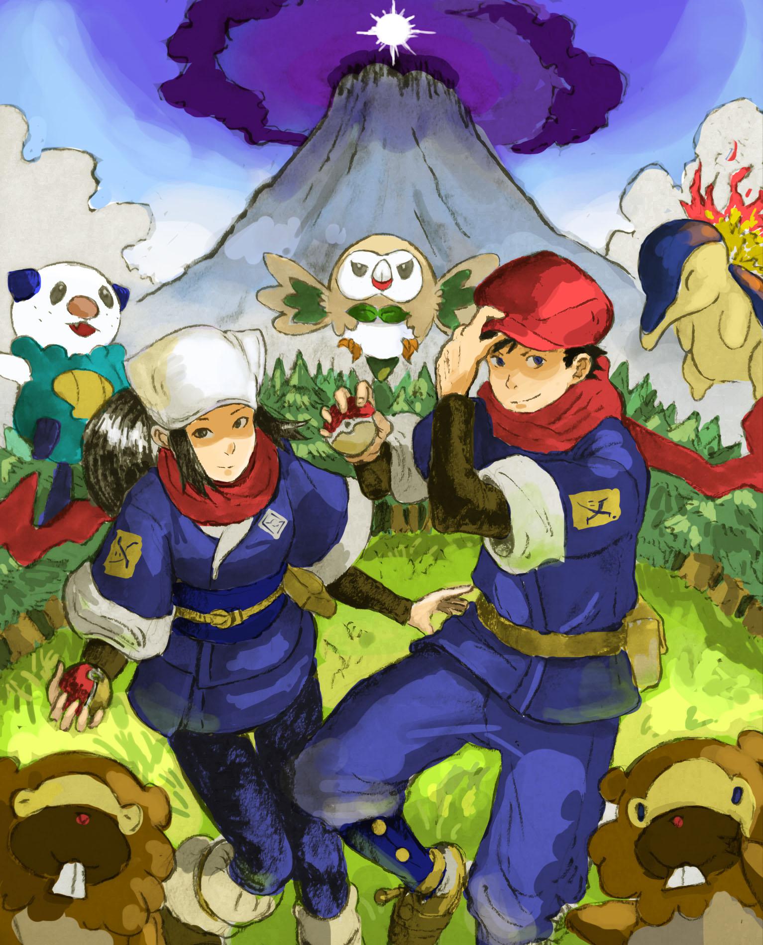 [FanArtOC] I Drew FanArt of Pokémon Legends | Scrolller