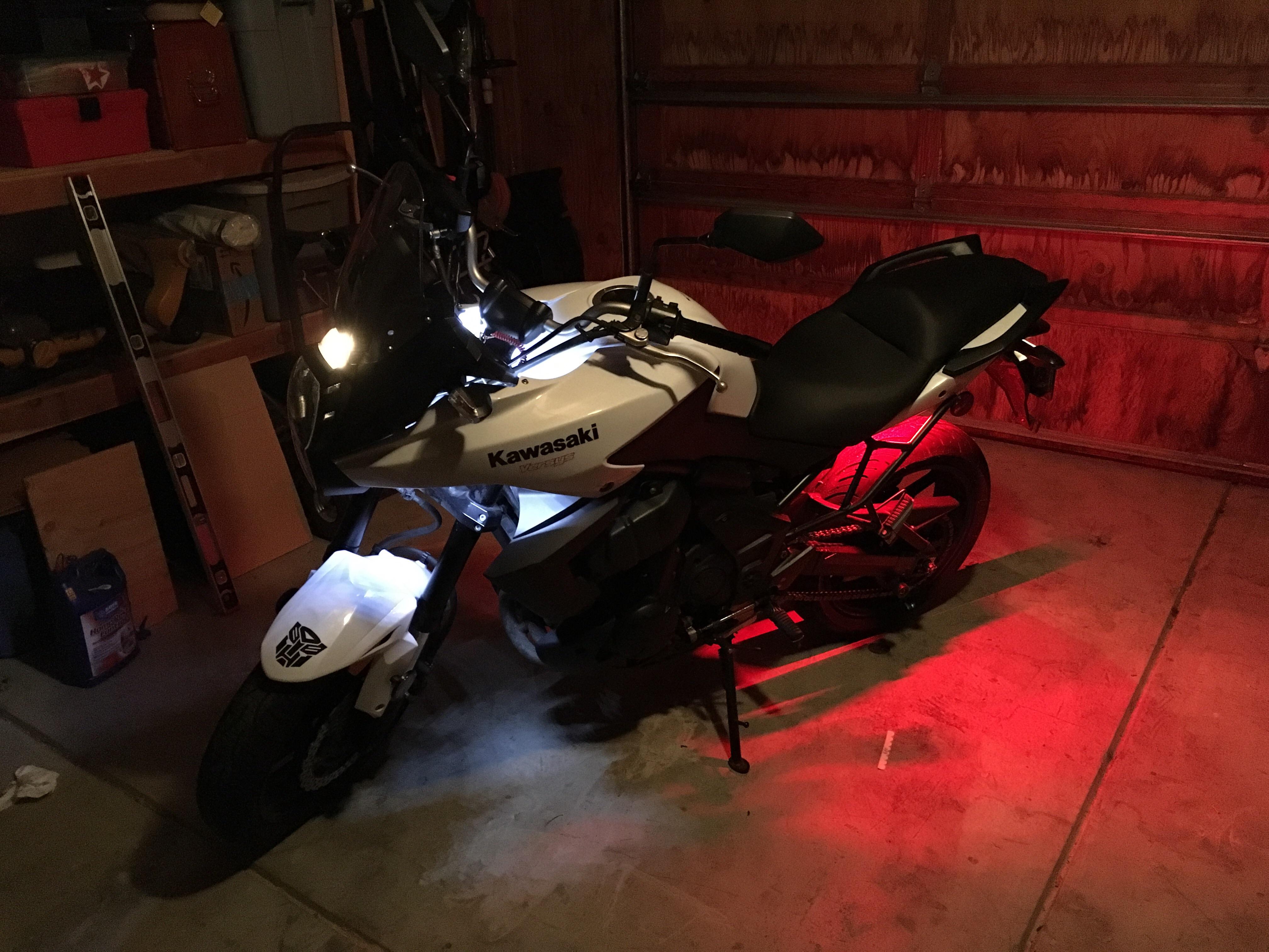 Fatherson project complete! I wanted to be more visible at night and