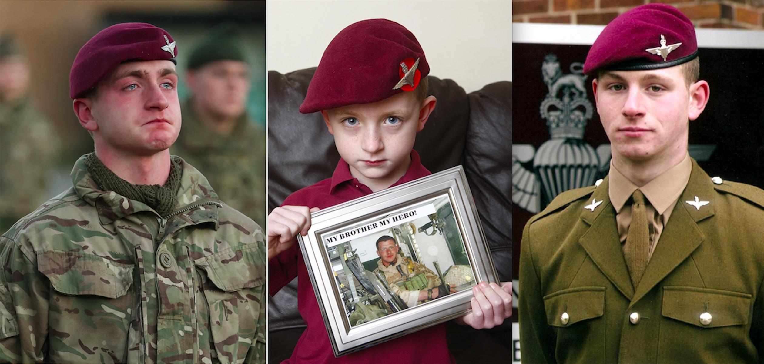 Fin Doherty broke down in tears after formally earning his Paratrooper ...