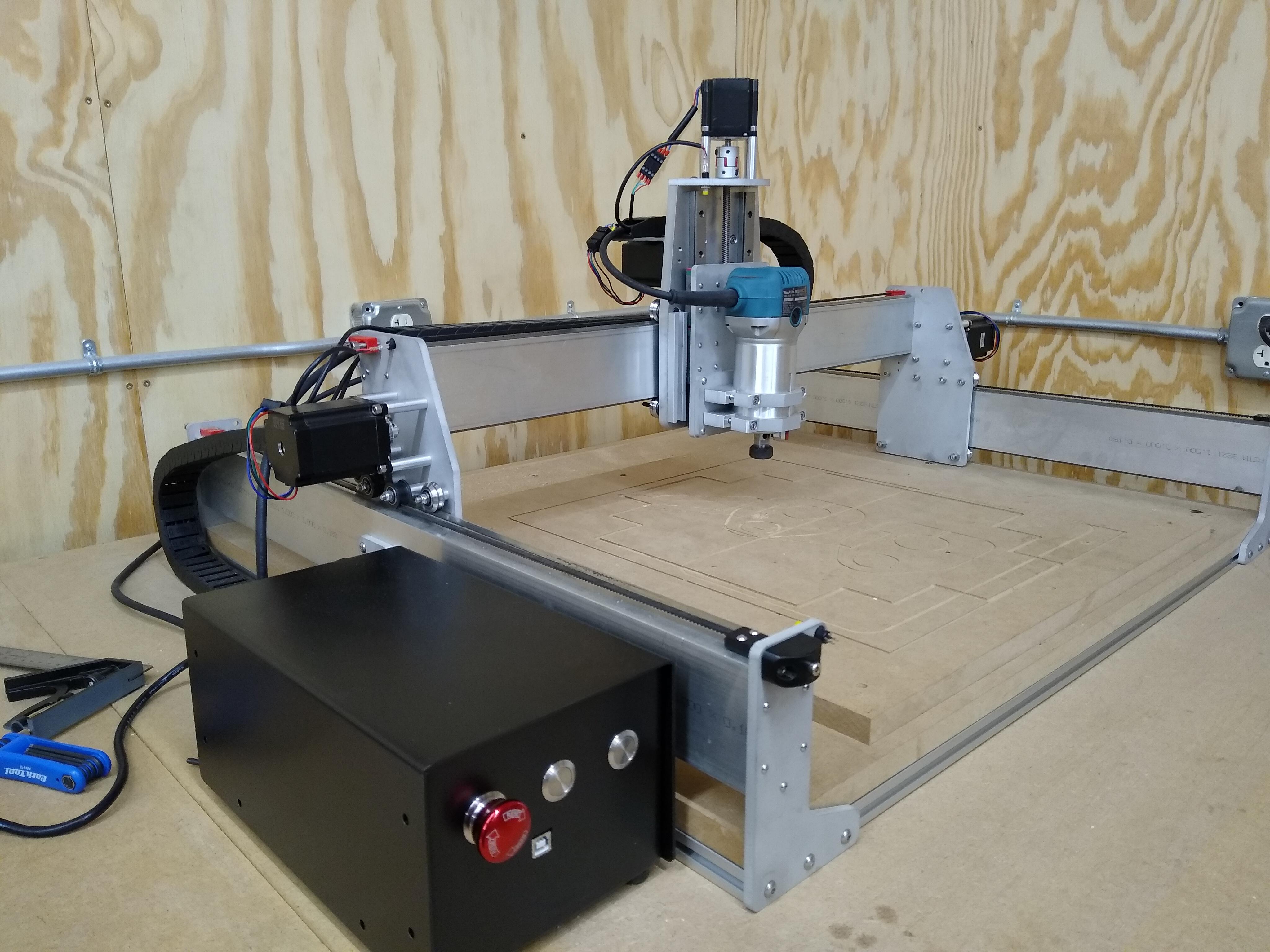 Finishing up my custom CNC router | Scrolller