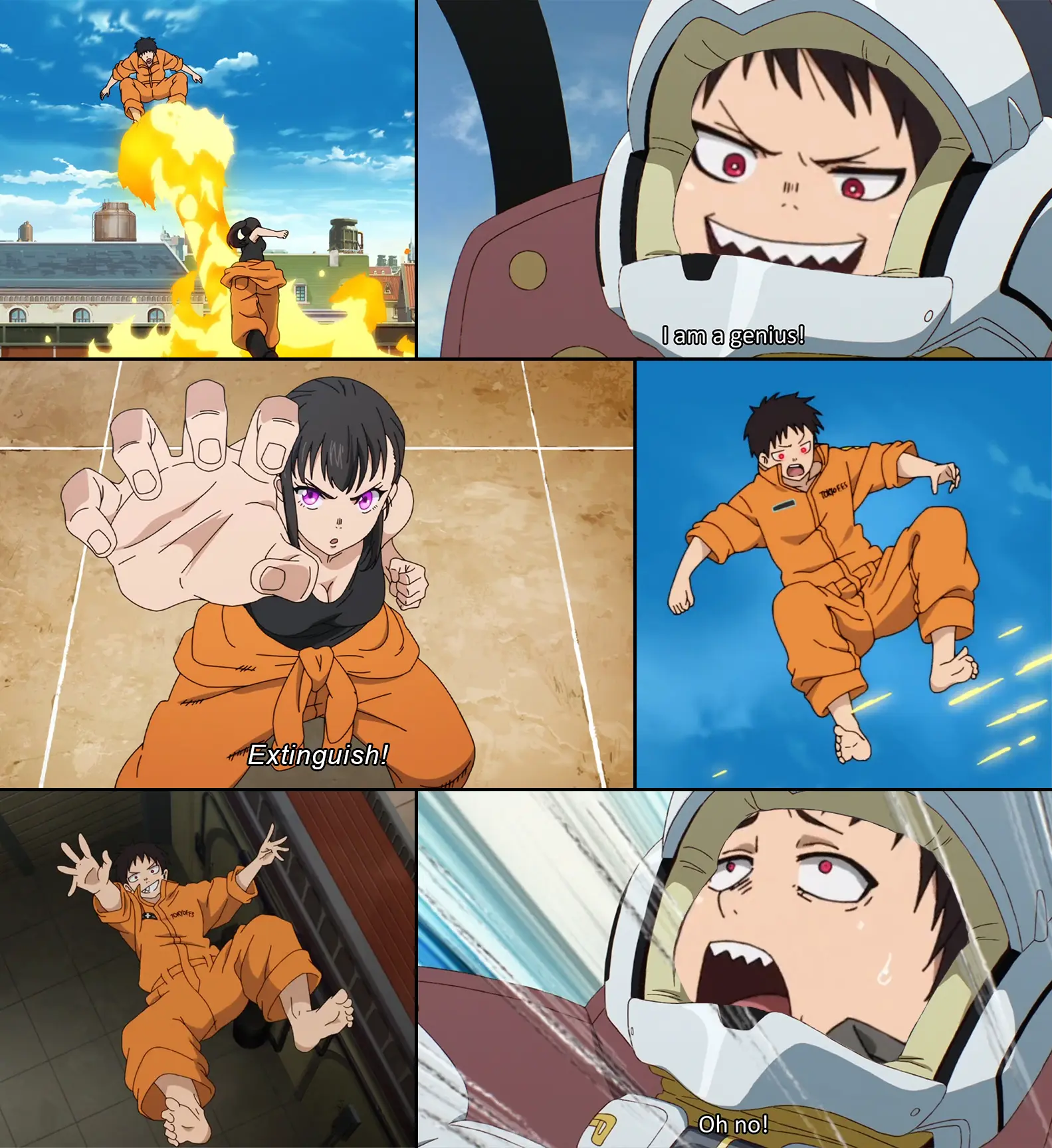 [Fire Force] The Ability to Fly Does Not Make You Intelligent | Scrolller