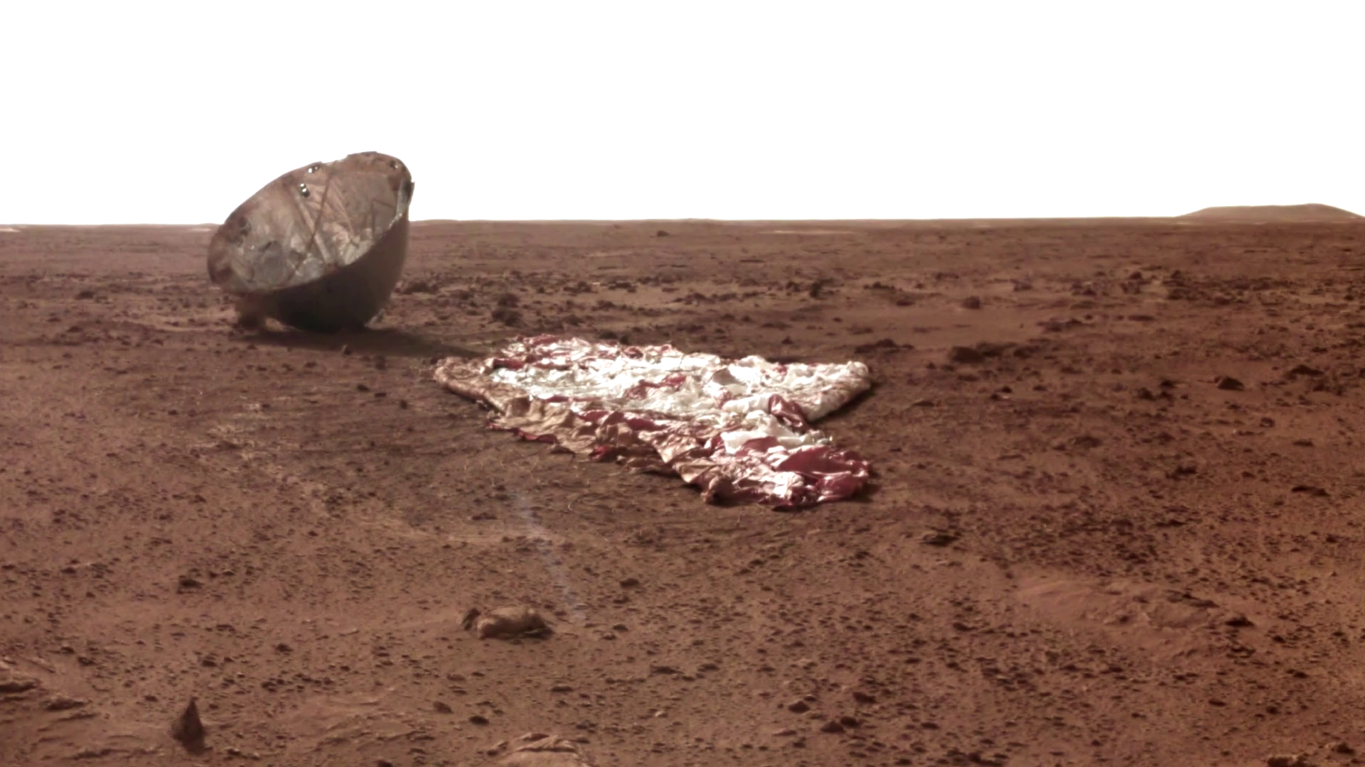 First ever image of this kind in history, taken from the surface of ...