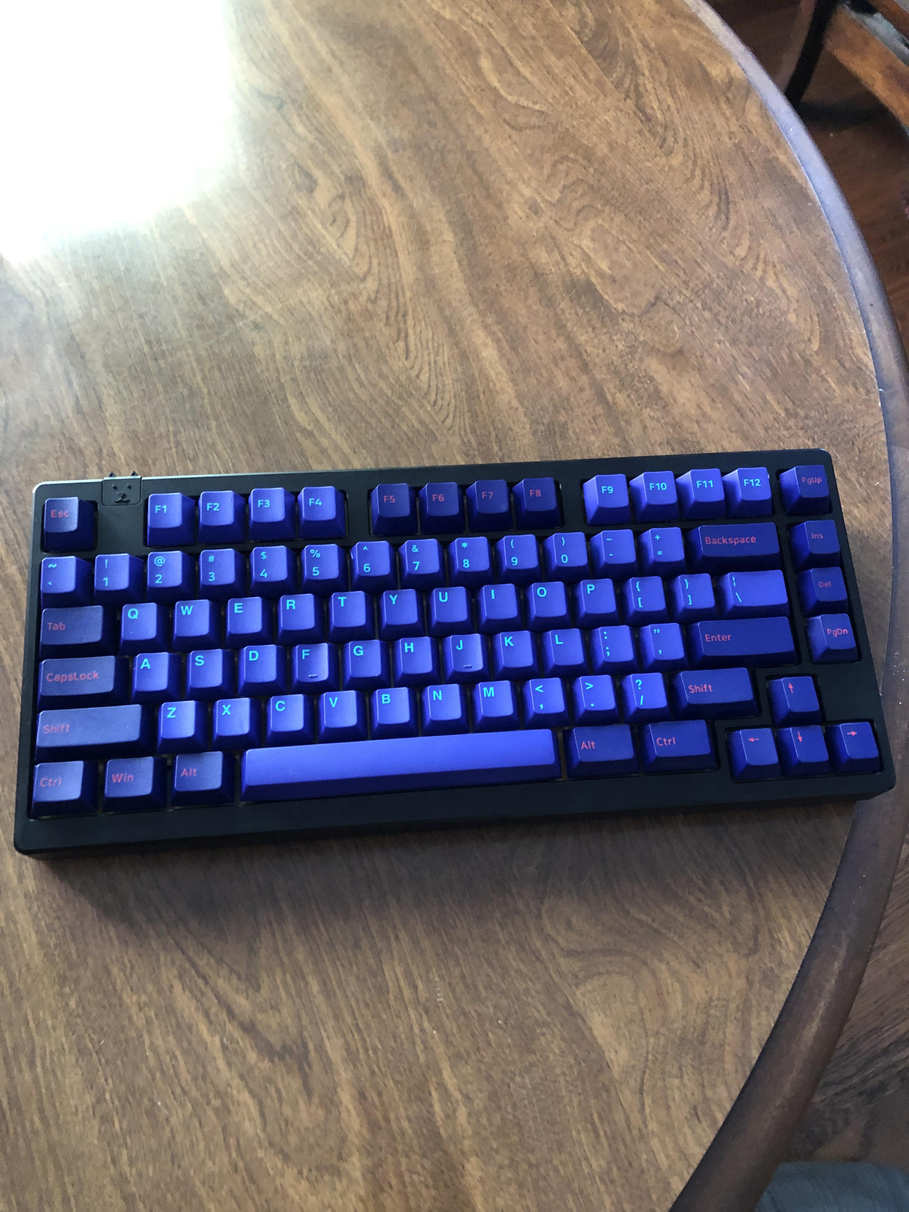 First keeb! Bella 75 with ink blacks, I’m loving it!!! | Scrolller