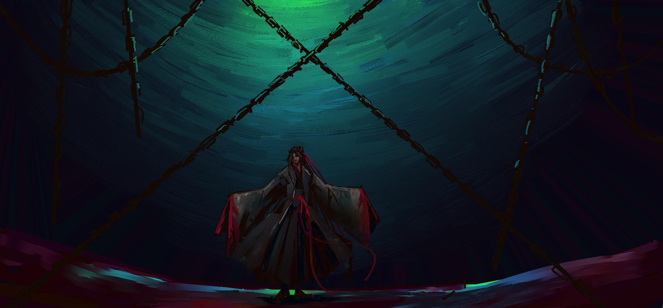 first-time-painting-wei-wuxian-scrolller