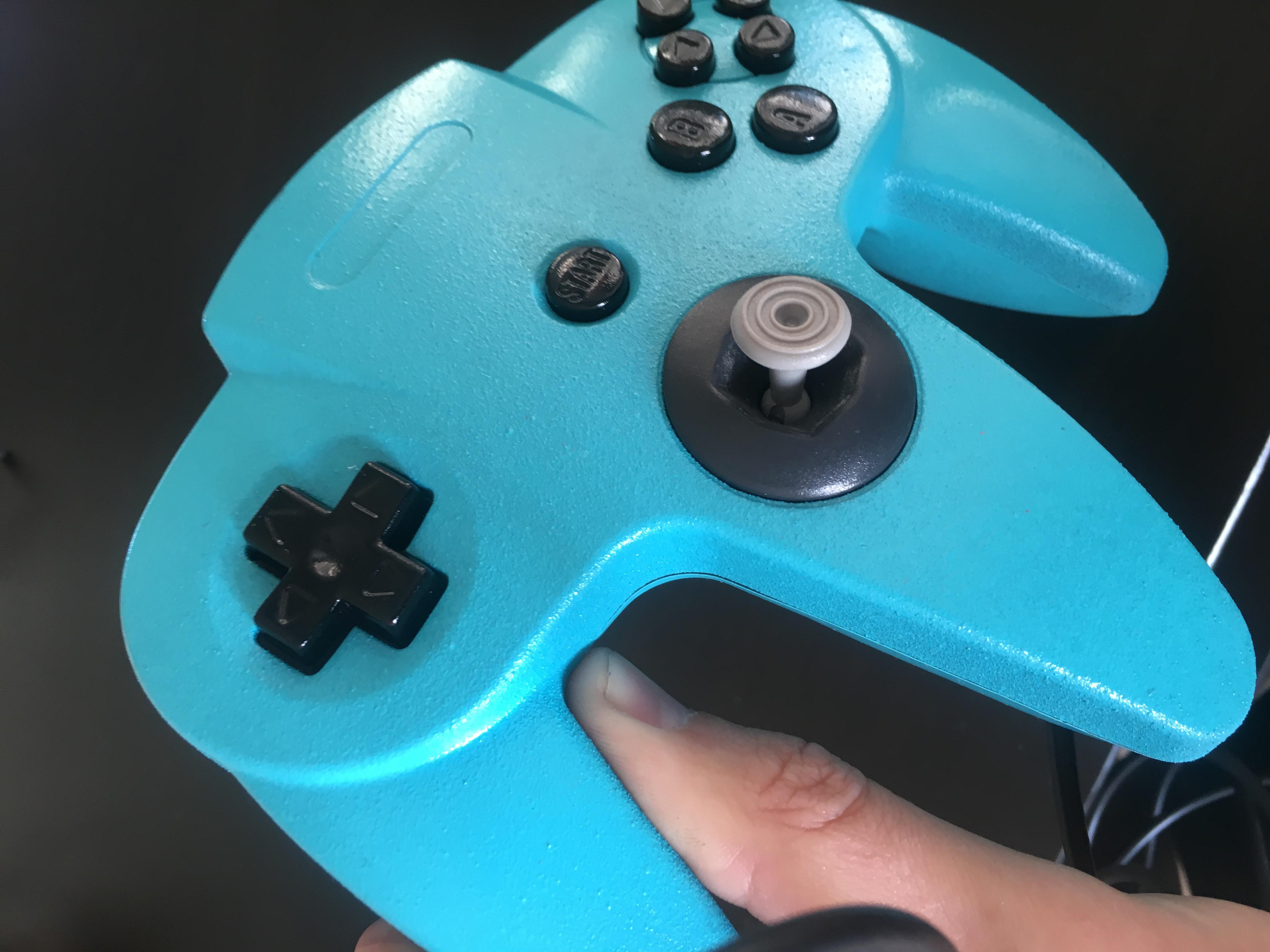 First try at painting my own controller. Scrolller