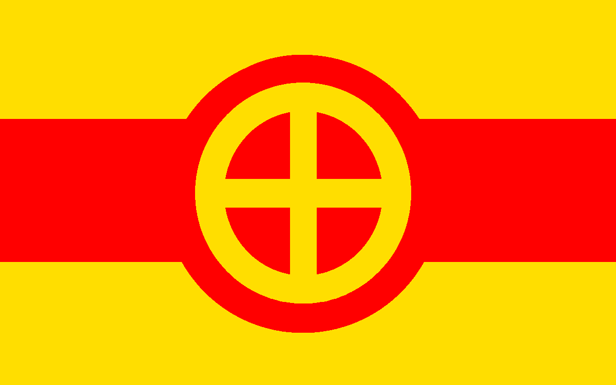 Flag of a fictional Fascist/Nationalist party in a surviving Kalmar ...