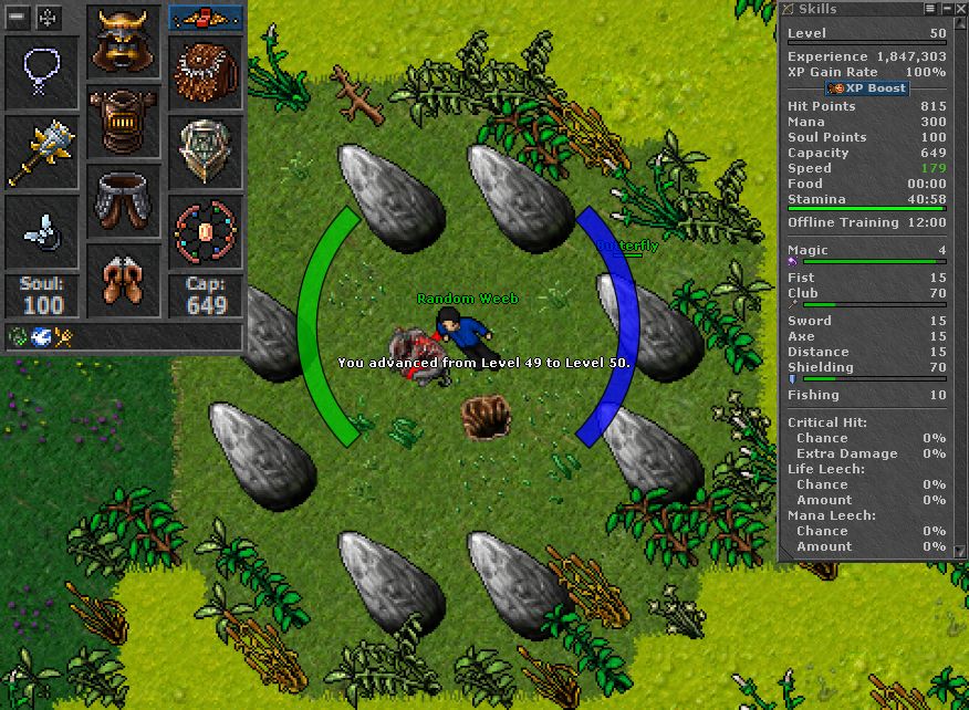 For the first time in my years playing Tibia (12) I've committed long ...