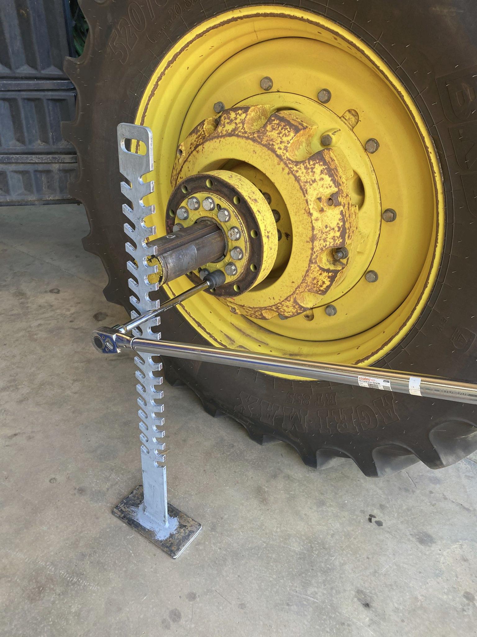 For when you don't have an apprentice to keep the torque wrench aligned