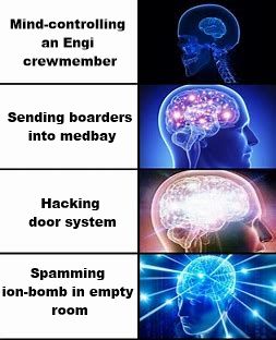 Four stages of FTL enemy intelligence. they sure know how to handle ...