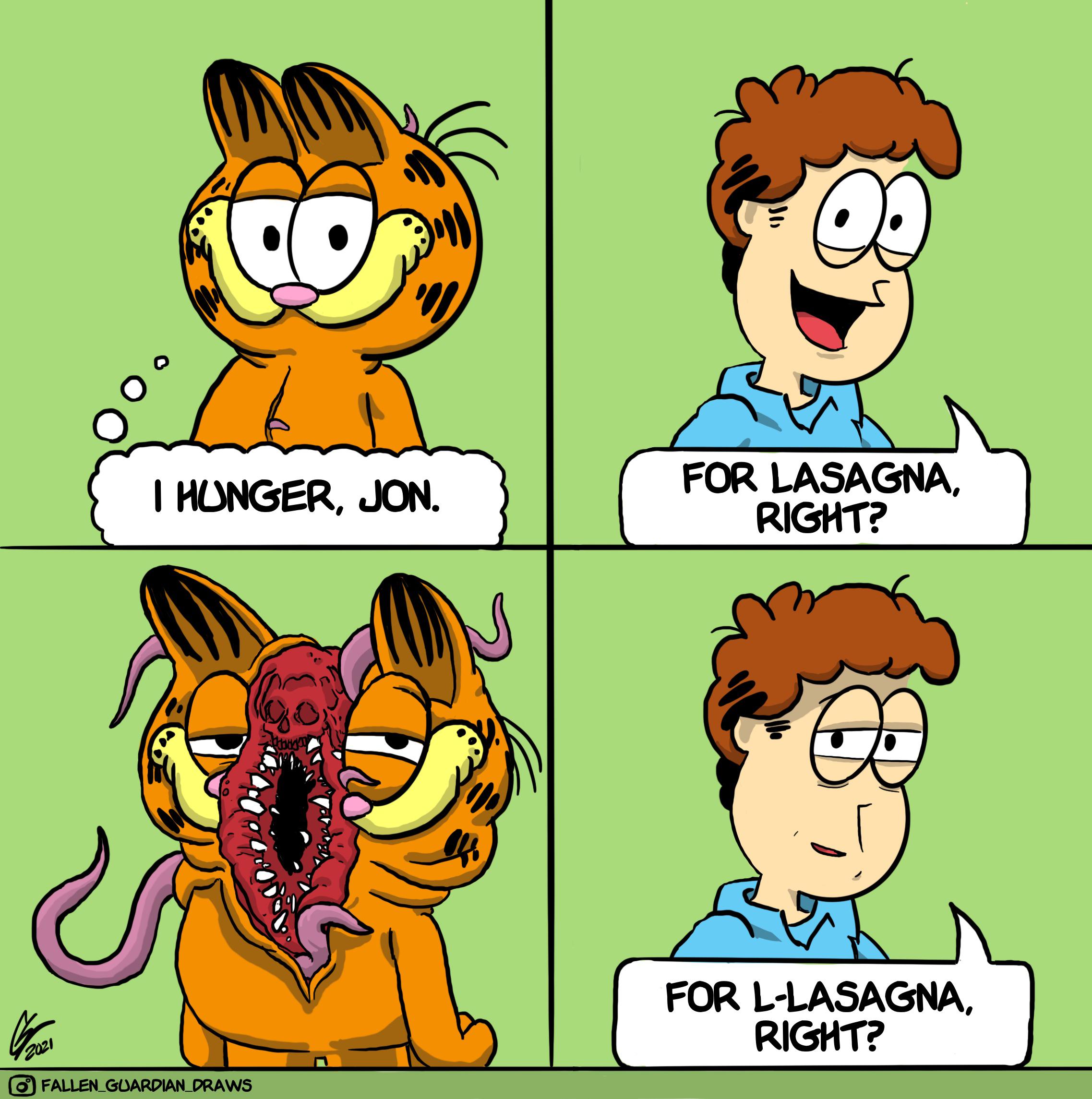 Garfield? Garfield??!! | Scrolller