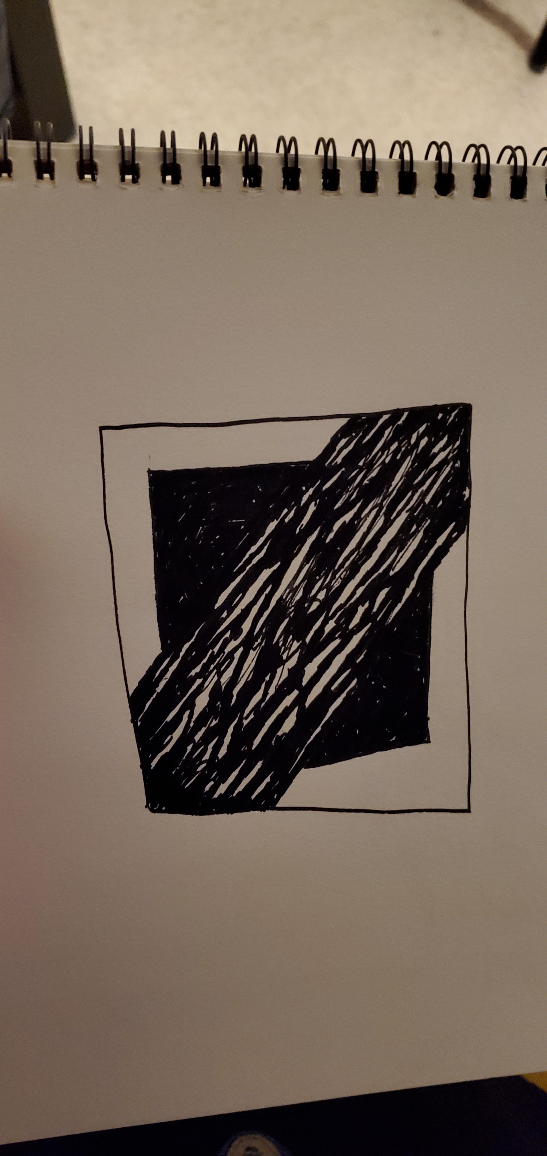 Getting back into drawing! Wanted to start with something dark | Scrolller