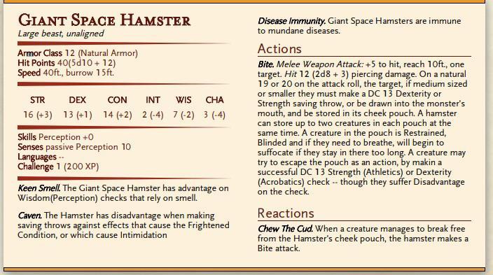 Giant Space Hamster (LegendOfSamuel) | Scrolller