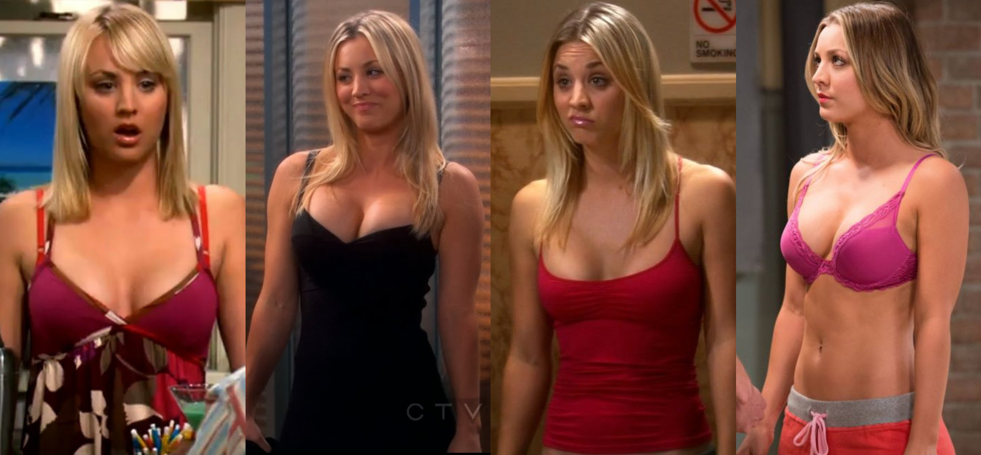 Going through puberty while watching Mommy Kaley Cuoco on The Big Bang Theo...