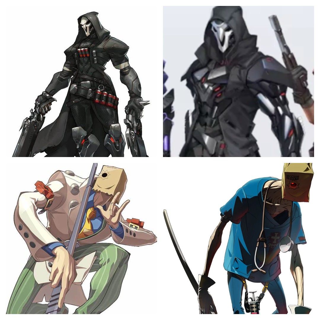 Good redesigns should show character development. Reaper is an example ...