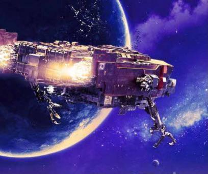 Scraper Starships Grappler ships in Star Sweepers movie | Scrolller