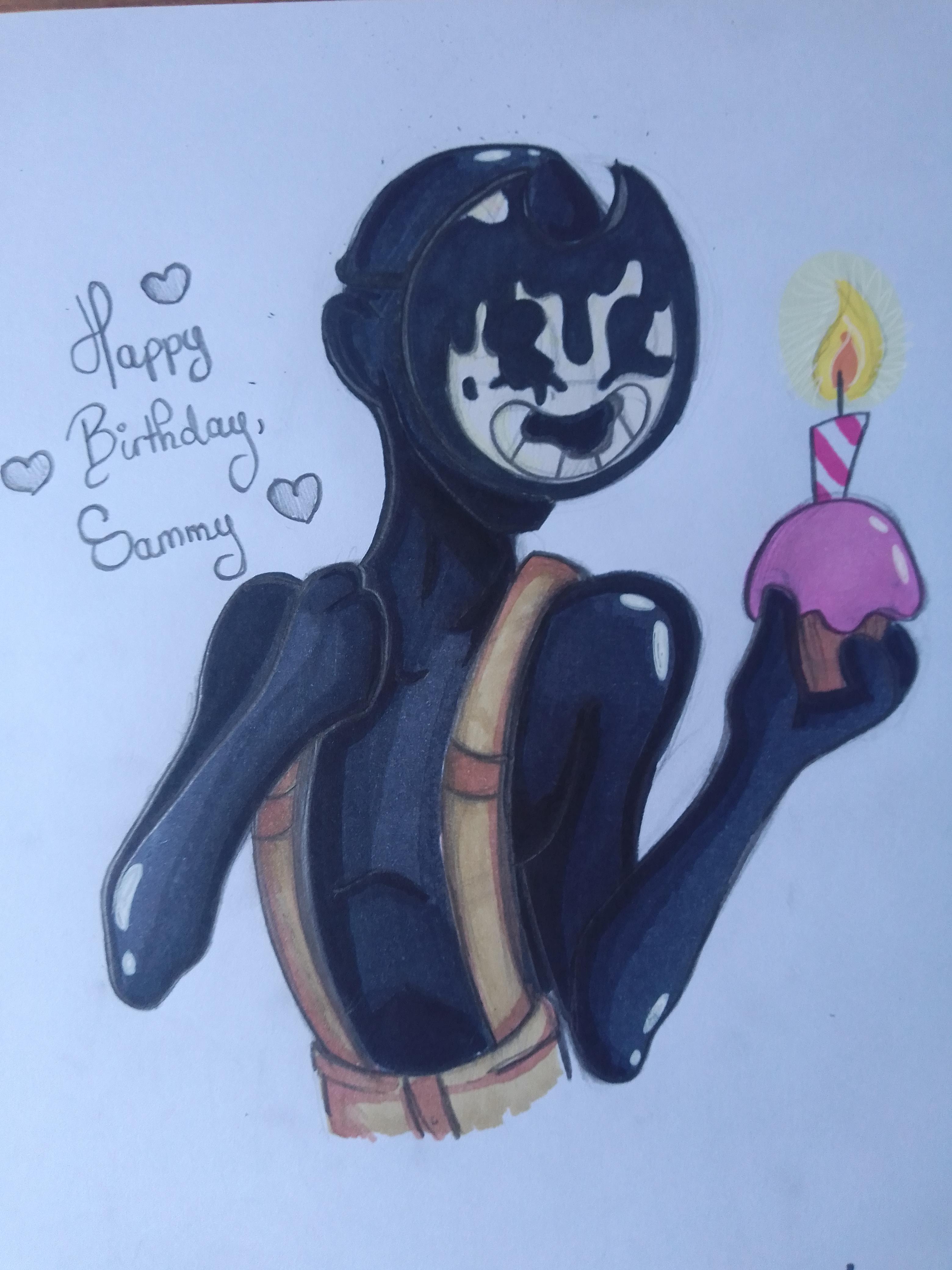 Happy Birthday, Sammy! (Small art piece by me!) | Scrolller