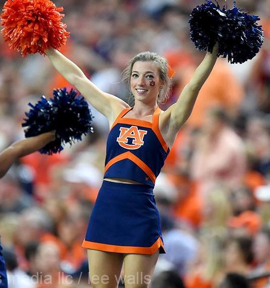 Happy Birthday To Auburn Cheerleader Margaret Scrolller