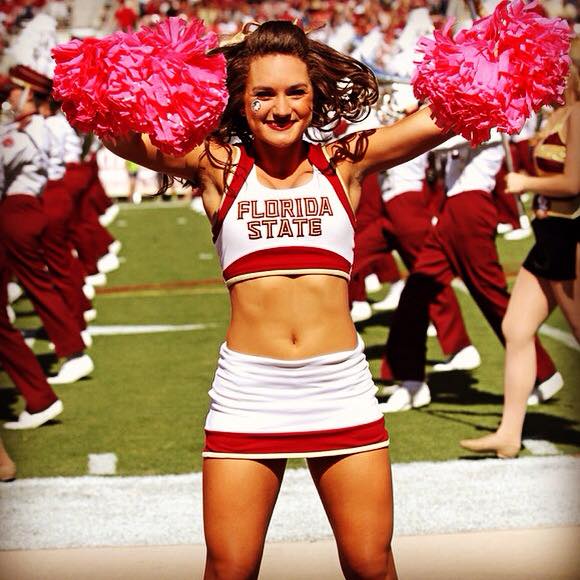 Happy Birthday To Florida State Cheerleader Kelby Scrolller