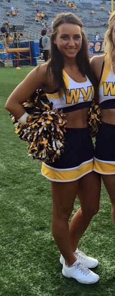 Happy Birthday To West Virginia Cheerleader Ginny Scrolller