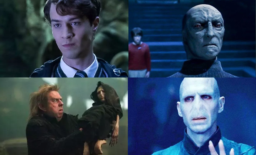 "Harry Potter" character Tom Riddle/Voldemort's appearance changes dramatically after being