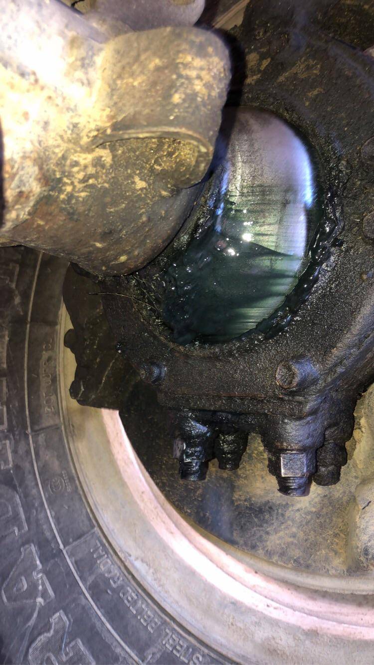 HELP, Steering knuckle grease leak. Is this bad and need to be fixed