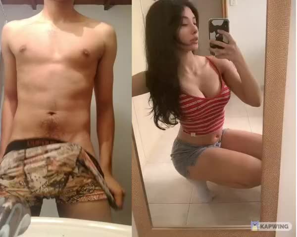 Something strange is happening to your girlfriend... Maybe all the cum she has been drinking from her bull is affecting her brain. Now she drops on her knees and opens her mouth instinctively when he sends her a video. Can you blame her? No she is the perfect cum slut.