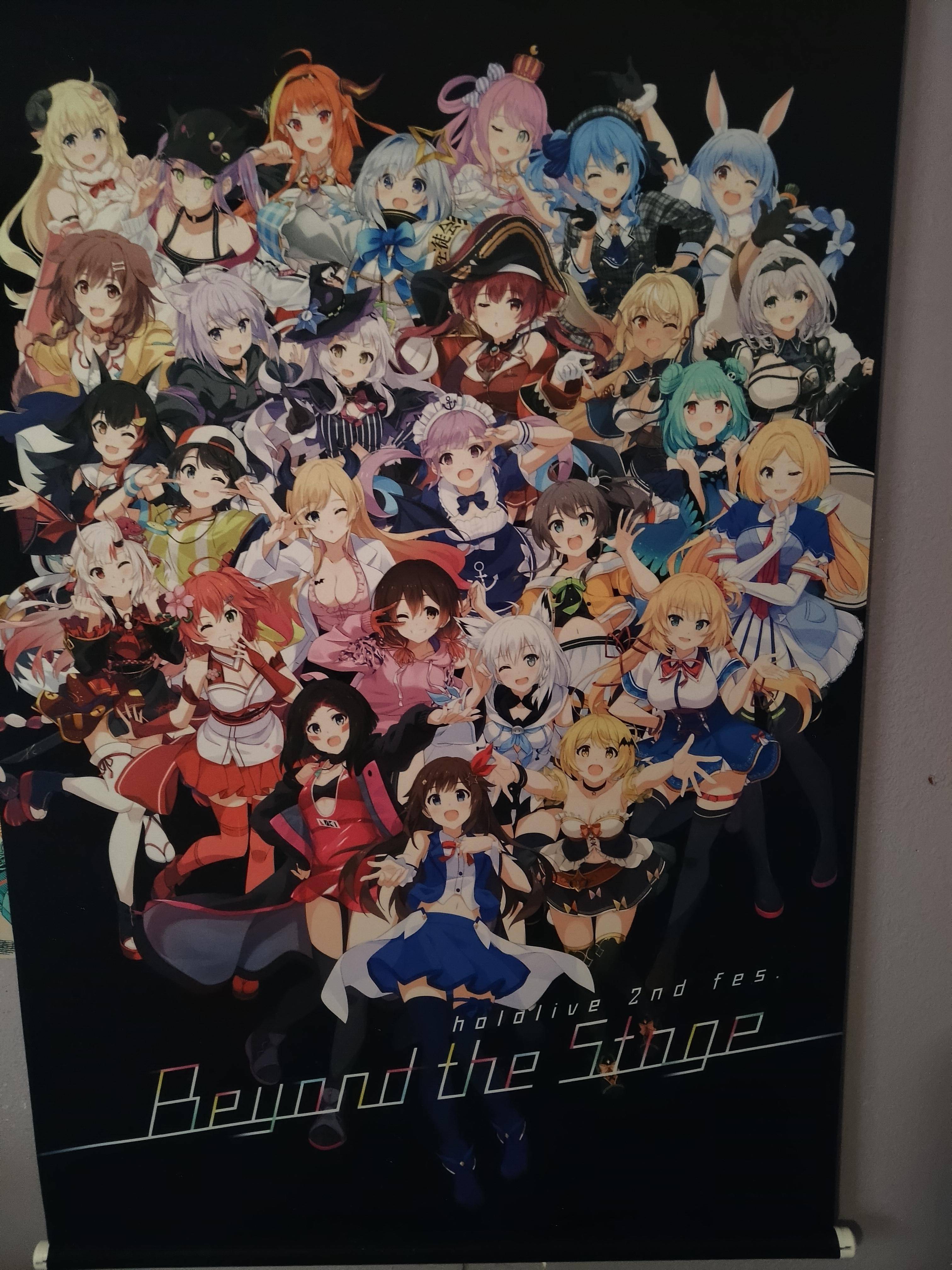 Hololive Beyond the Stage wallscroll! | Scrolller